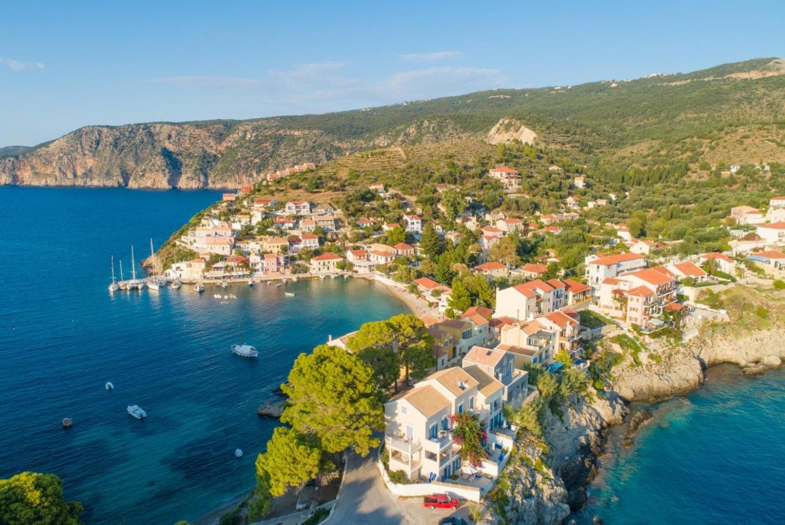 Skala Villa Blue Spathion Exterior photo