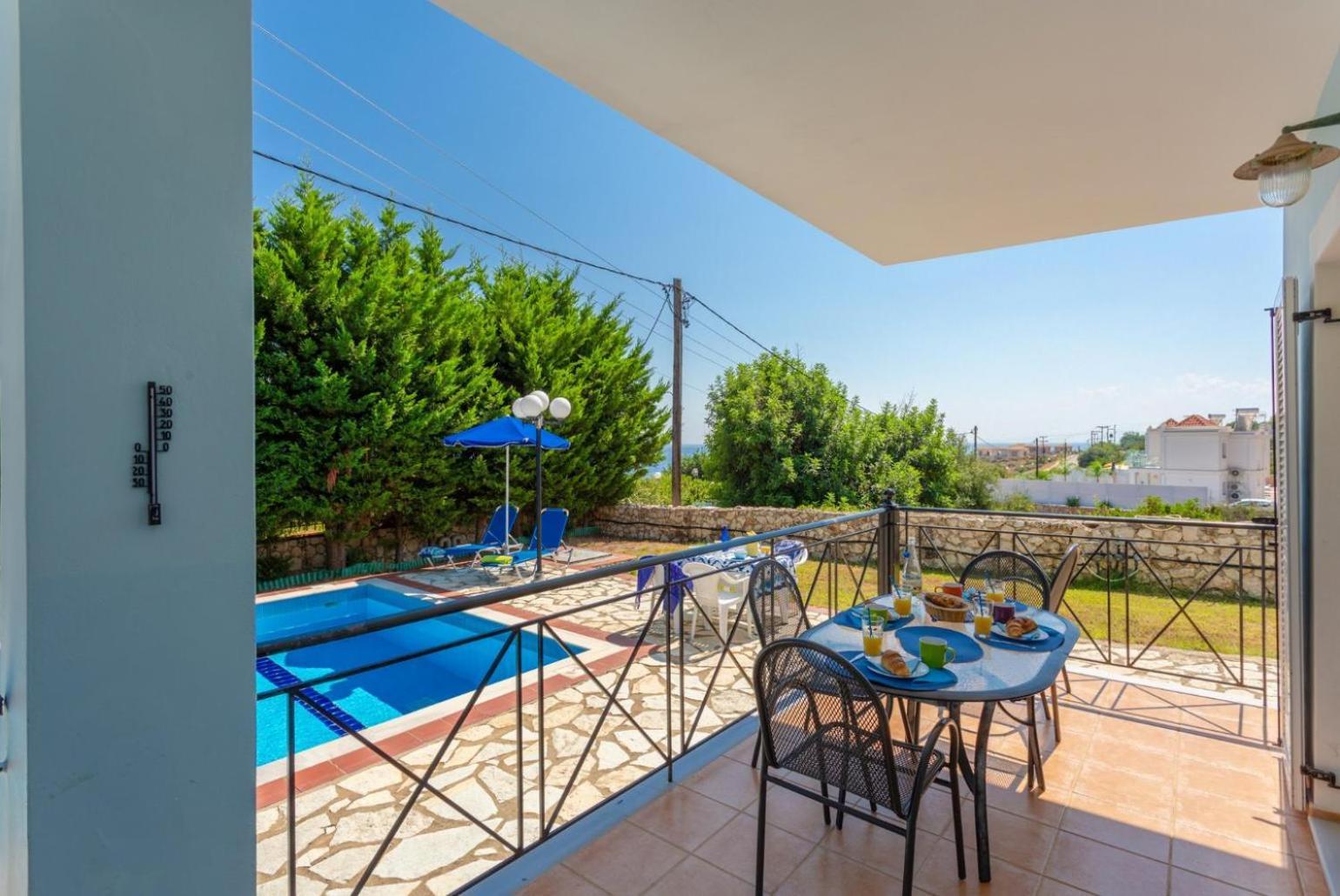 Skala Villa Blue Spathion Exterior photo