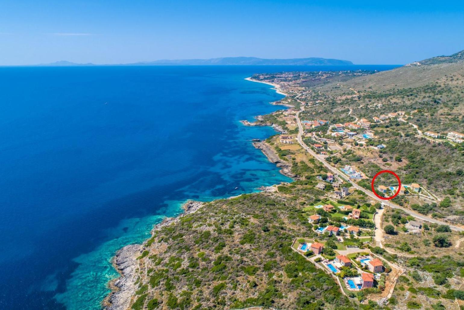 Skala Villa Blue Spathion Exterior photo