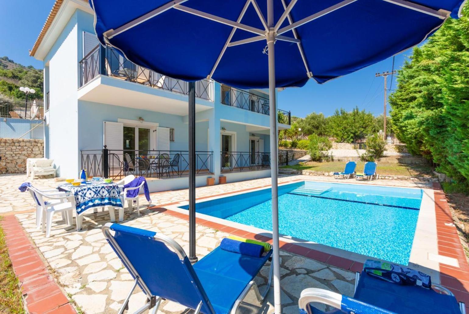 Skala Villa Blue Spathion Exterior photo